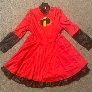 The Incredibles Red Superhero Dress Costume for Kids